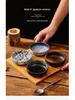 Japanisches Keramik-Dip- & Sojasaucen-Schälchen-Set - Snackteller & Geschirr