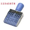 Shachihata Rotating Rubber European Stamp 51 X 7 Mincho Font Stamp, Stamp, 8-line, No. 2, Size Approx. Mm,