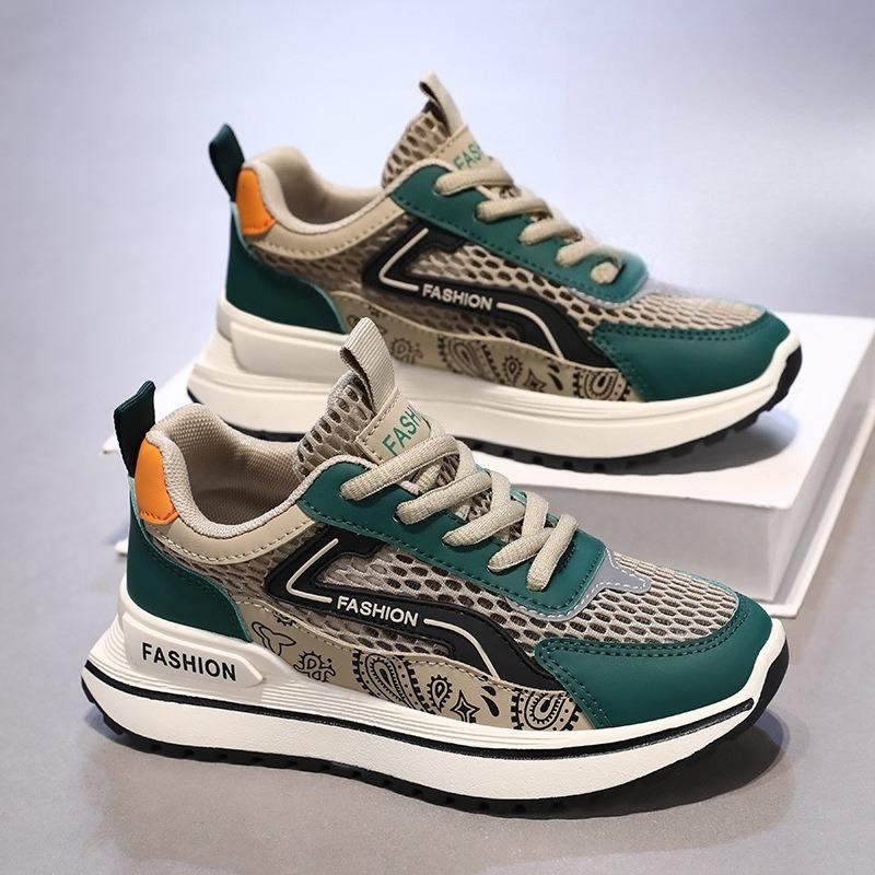 

Breathable Mesh Casual Sneakers Four Seasons Outdoor Couple Running Shoes Thick Bottom Non-slip Fashion Sports Shoe 2025 39 чорний