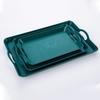 Jingyu Mei Rectangular Anti-slip Plastic Serving Tray