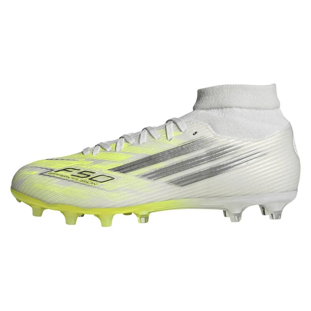Adidas sparkfusion league football boots mid cut white
