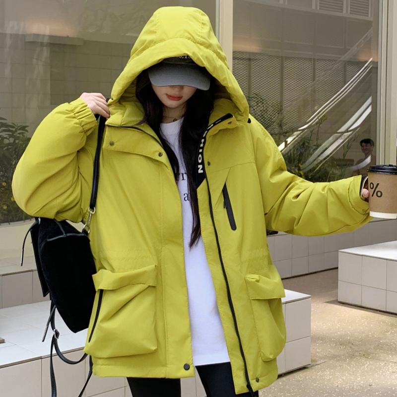 Fashion Winter Coat Female Parkas Hooded Loose Thick Warm Outerwears Women Jackets