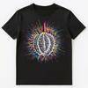Colorful Paint Splash Durian Art Graphic Unisex T-Shirt