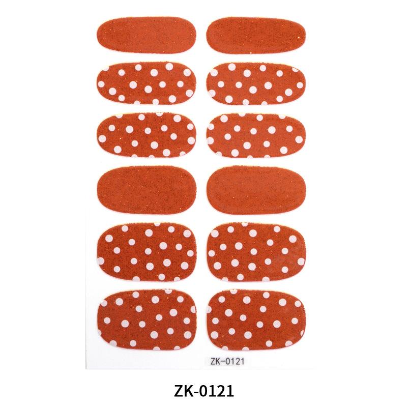 Neue Nail Art Sticker Cartoon Niedliche Zwiebel Rosa Liebe Wasserdichte Nagelaufkleber Vollständiger Aufkleber