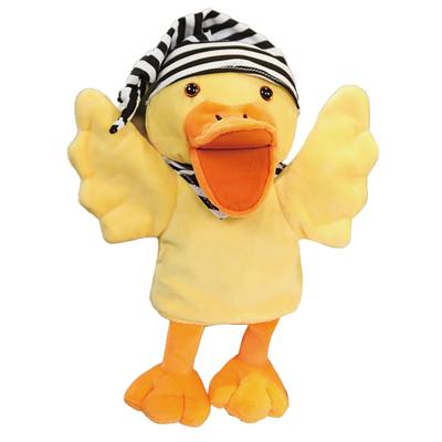 RERACO Bábka na ruku Bábkové zviera Žralok Prasa Dinosaurus Kačica Plyšové Prasa s pohyblivou papuľkou Bábka Bábka Bábková šou Zviera (Kačica)