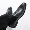 Men's Formal Leather Shoes British Style Oxford Loafers Round Toe Breathable Non-Slip Business Dress Wedding Office Casual Shoes