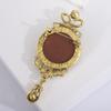Vintage Lady Head Badge for Women Rhinestone Classic Girl Figure Party Office Brooch Pin Jewelry Gift