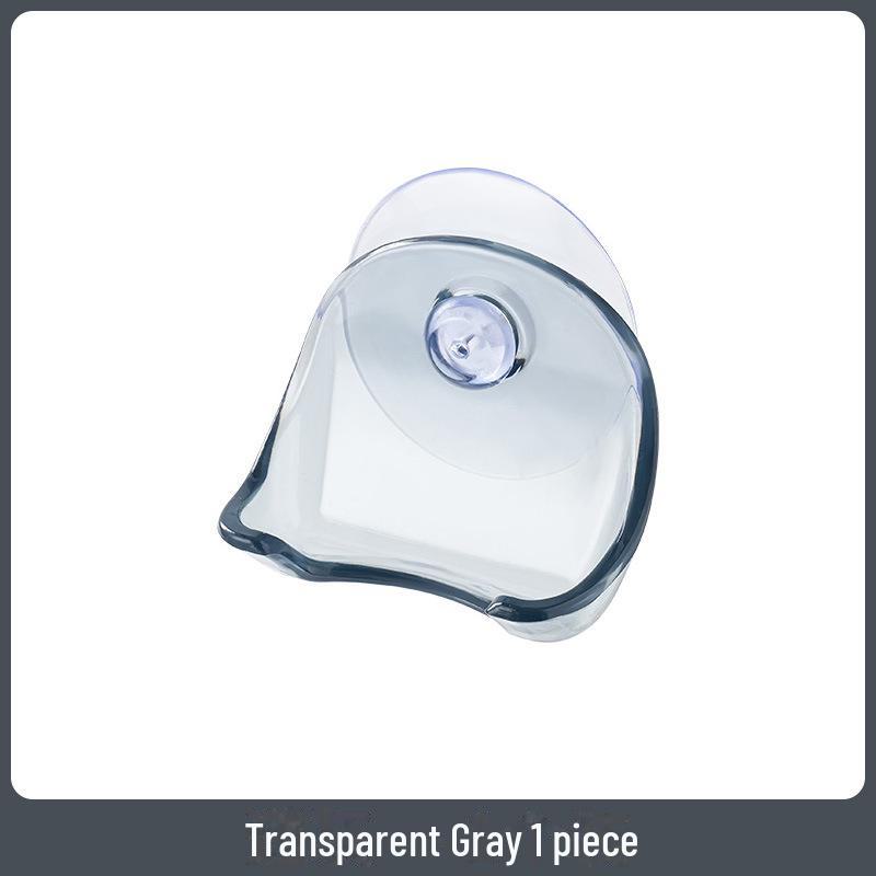 

Держатель для бритвы No-Punch: Настенная стойка для хранения бритв с присоской прозрачный/серый