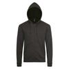 SOLS Felpa con cappuccio da uomo in tinta unita con zip Stone