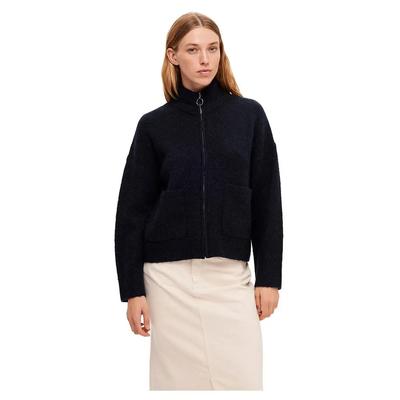 Selected Sia Zip-Up Sweater