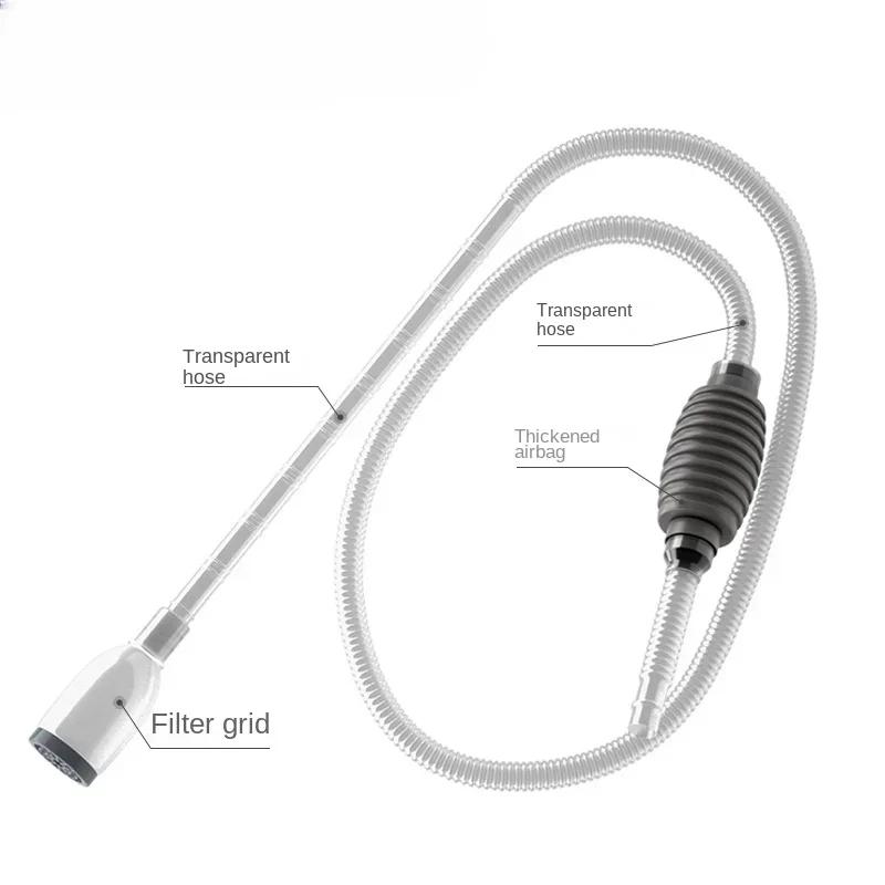 

Большой аквариумный сифон, пылесос, чистка гравия/песка и замена воды, набор инструментов с удлинительной трубкой для аквариума