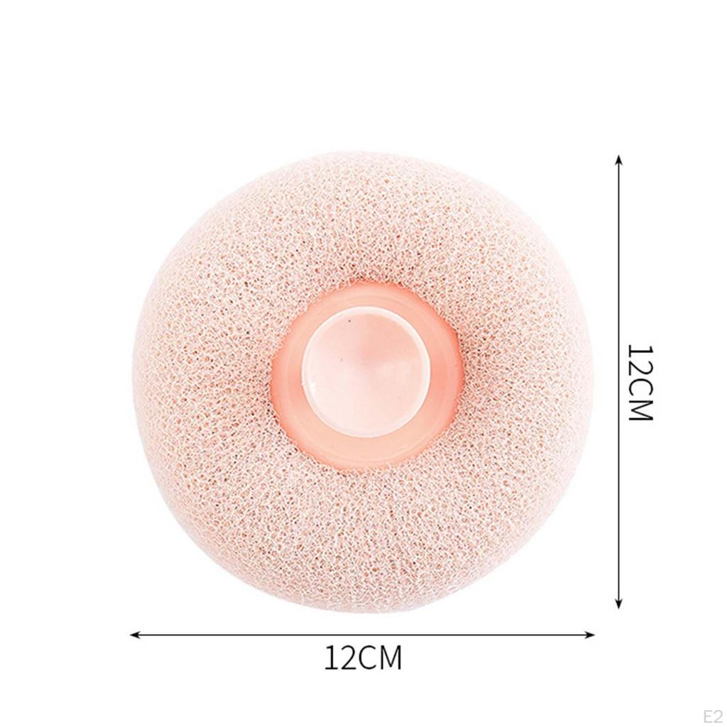 Badeschwämme, Duschball, Schnelltrocknend, Reichhaltiger Schaum Luffa-Schwamm Körperpeeling für Damen Herren