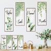 PIENSE Wall Stickers Floral Hydrangeas Removable Stickers Perfect for Living Scandinavian Style Rental Properties - Plants, Pattern, - - Children's