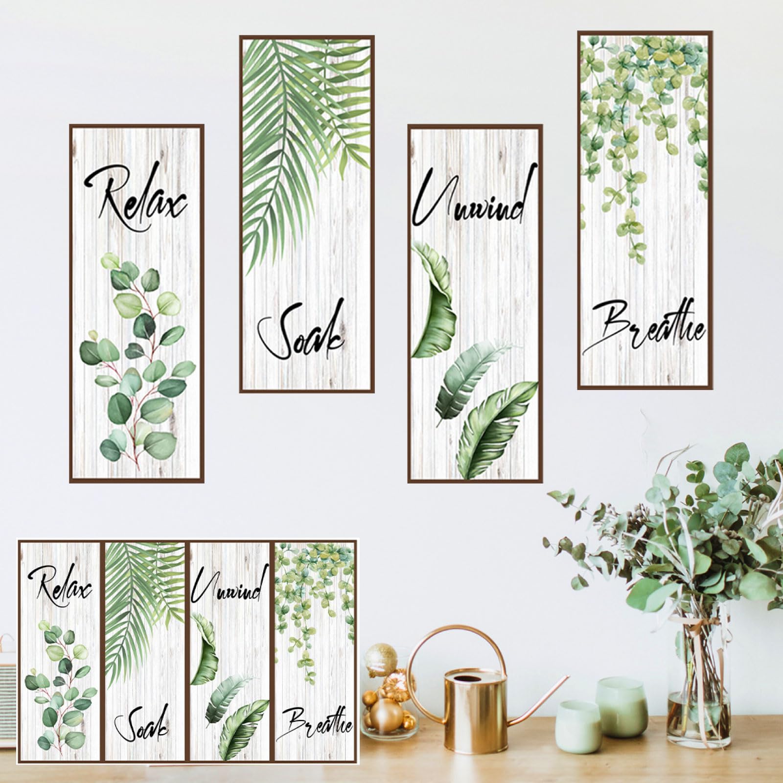 

PIENSE Wall Stickers Floral Hydrangeas Removable Stickers Perfect for Living Scandinavian Style Rental Properties - Plants, Pattern, - - Children s