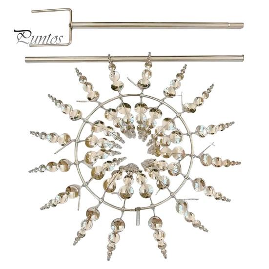 

Ветряная мельница для двора из металла Ветряная садовая вращающаяся мельница, устойчивая к атмосферным воздействиям, с отражающей отделкой, двухнаправленные лопасти, ветряная вращающаяся мельница для газона серебряный