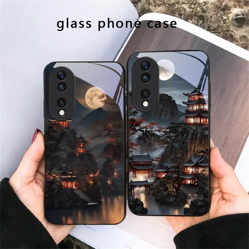 Moonlight Fairy Trail For Honor X5 Plus X30 X9c Smart X5b X9a X30 Max X50i 30 Pro 50 Pro 70 90Smart 200 Lite Glass Phone Case