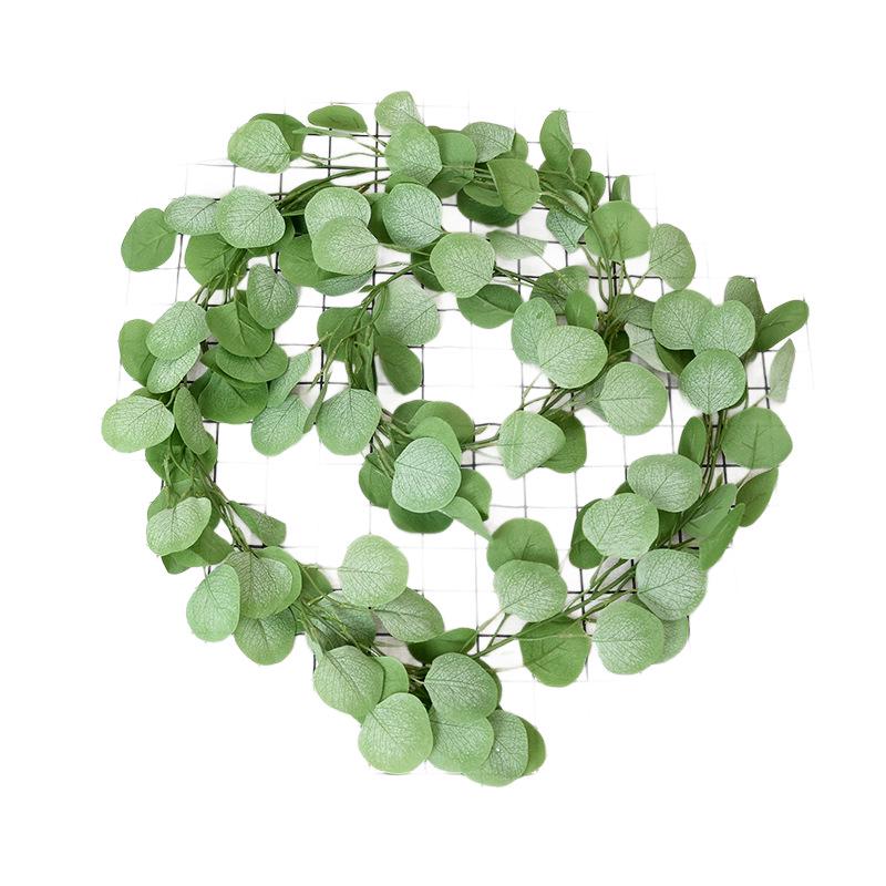 Artificial Eucalyptus Vine with Round Leaves for Home and Wedding Decoration