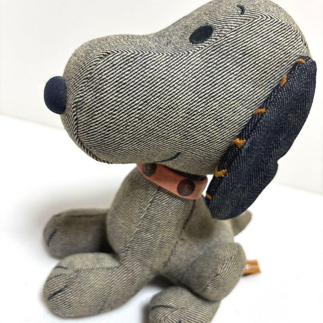 [EDWIN x Peanuts] 2014 Denim stuffed toy Snoopy 60s rare