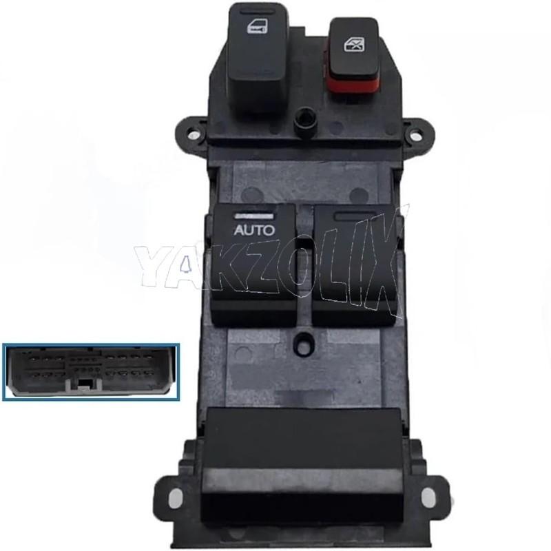 35750-TF0-G11 Front Left Car Window Control Master Switch Glass Lifter Button For Honda Jazz 2009 2010 2011 2012 2013 2014 2015
