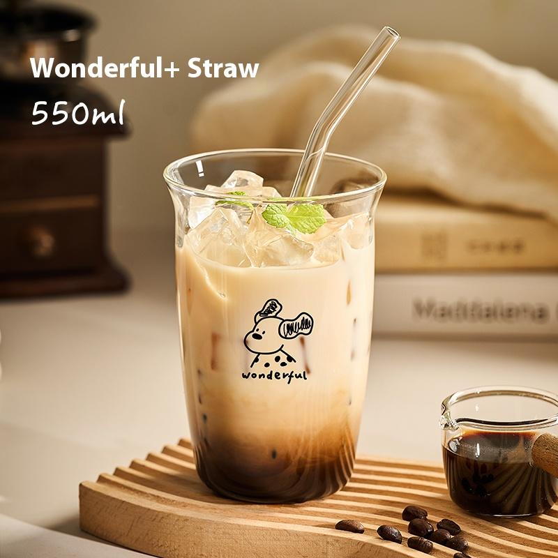 Vaso Gianxi de Vidrio de Borosilicato Alto para Uso Doméstico Resistente al Calor Taza de Agua para Mujeres de Alta Belleza Taza de Café