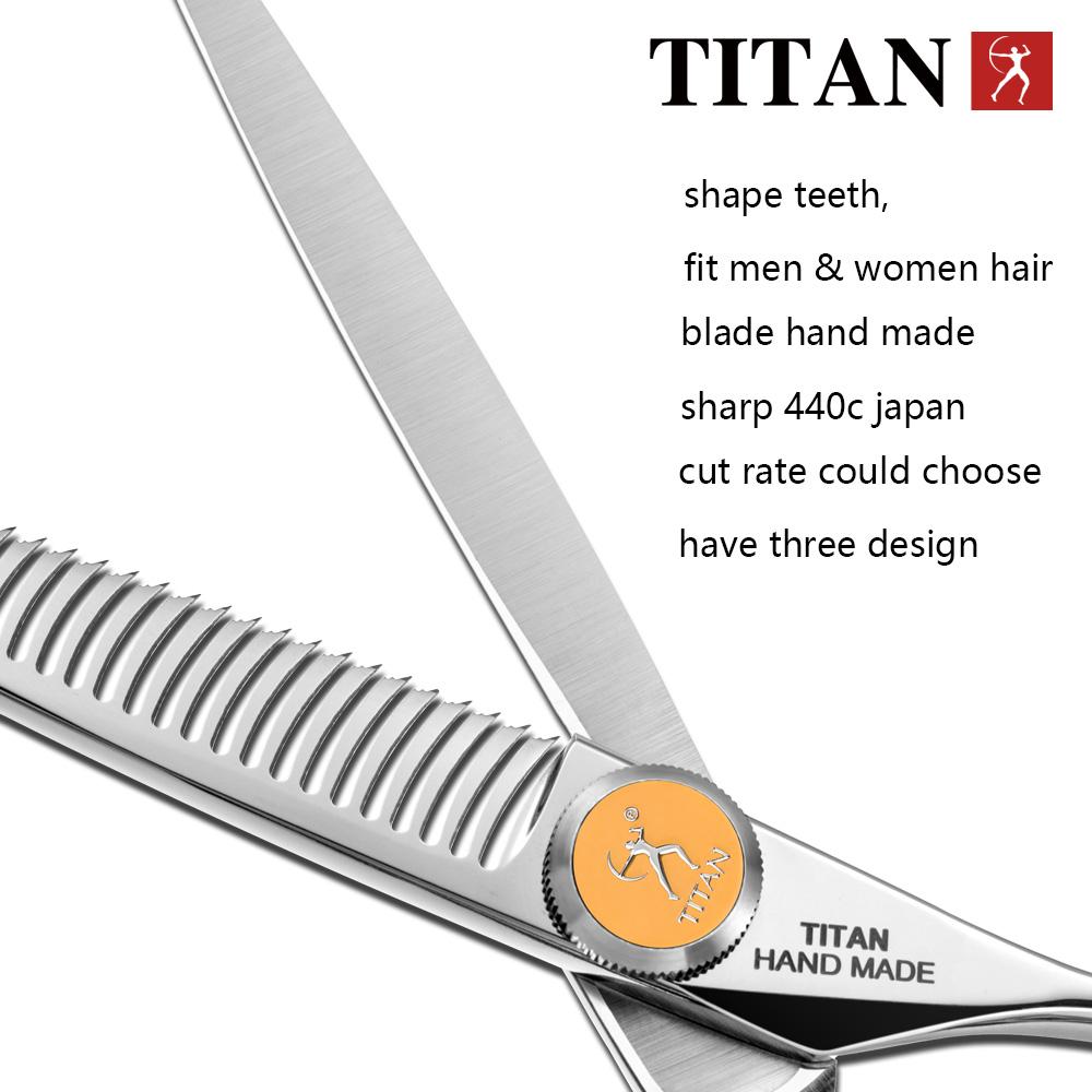 Titan Professional Hair Scissors Thinning Cutting Barber Hair Shears Scissor Hairdressing Scissors 5.5/6.0/6.5/7.0inch 440C