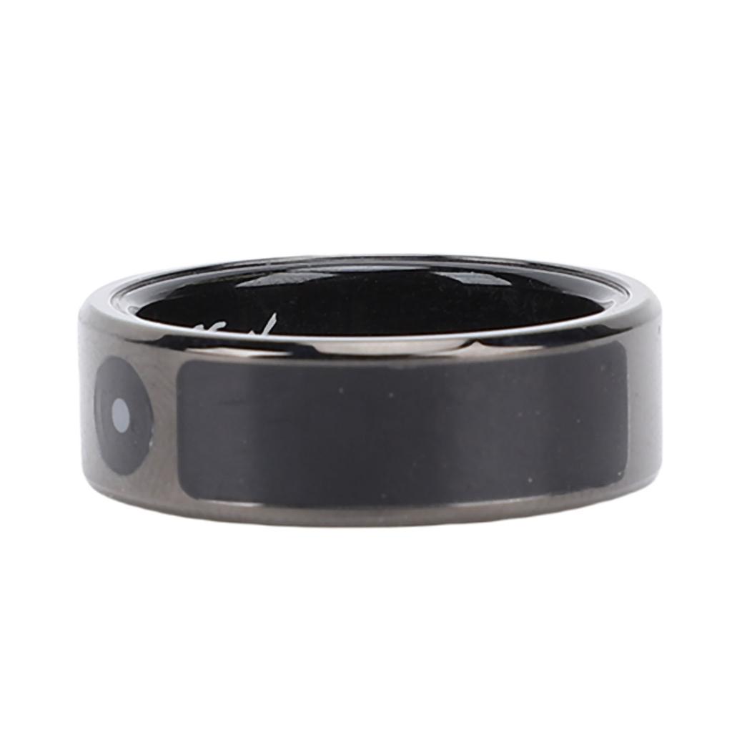 Touch Smart Ring for Women Men Fitness Tracker Ring with Color Display Screen Multiple Sports Modes
