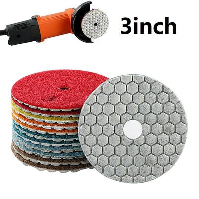 Diamantpolierpads Set Nass Trocken Für Granit Stein Beton Marmor Polieren Verwenden Schleifscheiben Set