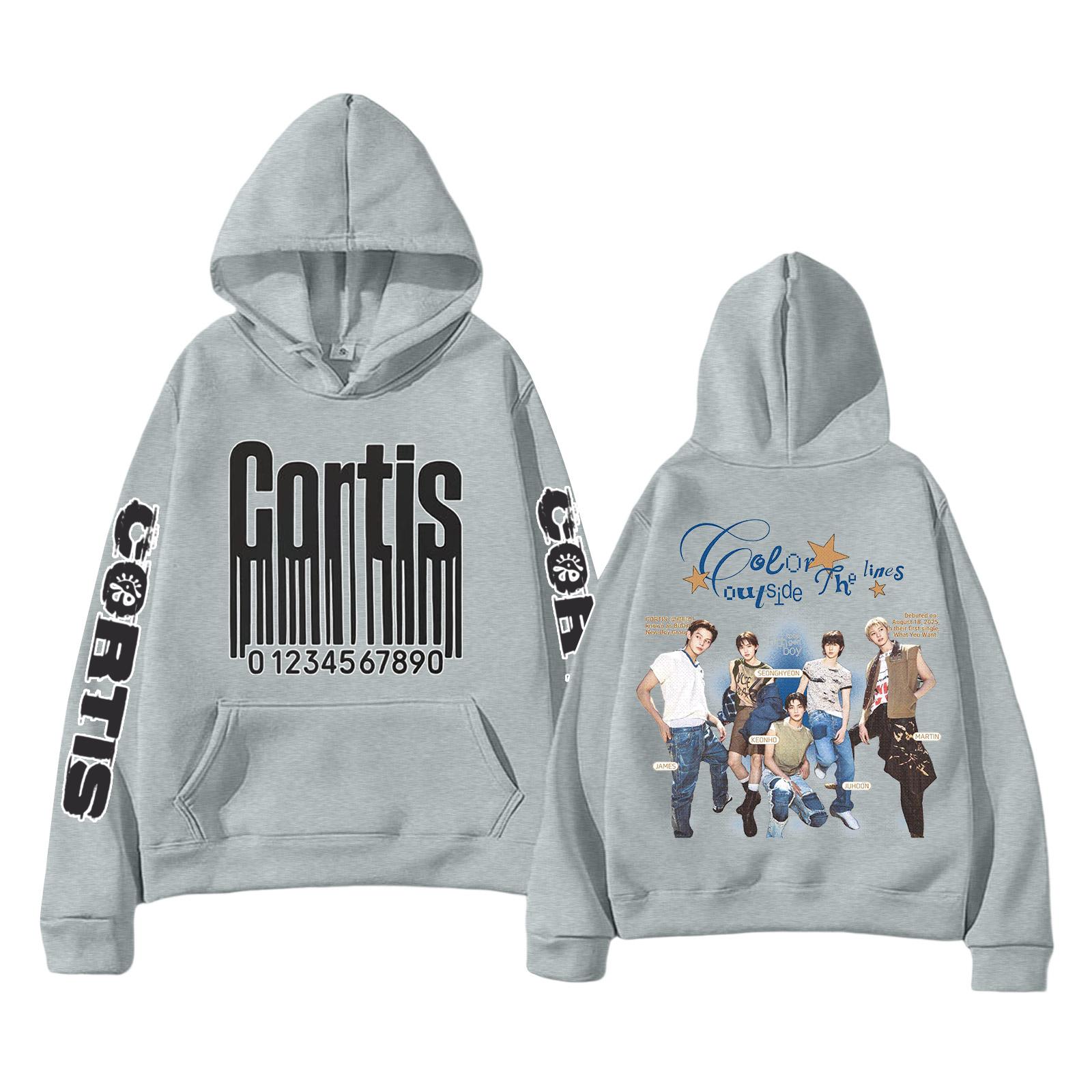 

Жіночий повсякденний модний світшот з капюшоном та кишенями, з принтом літер XXXL