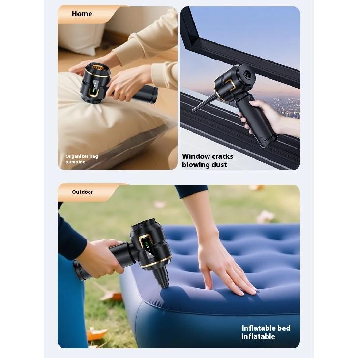 Mini Car Vacuum Cleaner Strong Scution Cordless 998000PA Powerful Wireless Car Cleaner HandHeld Portable Vacuum Cleaner for Car