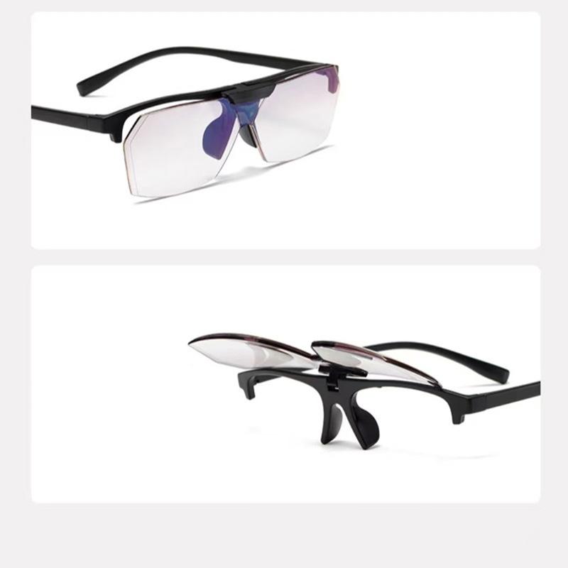 New Anti Blue Light Computer Glasses Men Women Flip Cover Coating Gaming Glasses Presbyopic Glasses Diopters +1.0 1.5 2 2.5 4.0