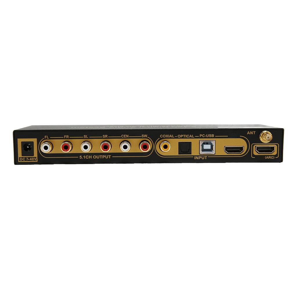 HDMI Audio Analogowy Dźwięk Przestrzenny Dźwięk Dźwięk HD Multimedia Cyfrowy Ekstraktor Dźwięku Konwerter do Domu i Ekstraktor, Dekoder, Dekoder 5.1CH,