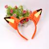 Adjustable Foxes Ear Hair Accessory Soft Elastic Headband Hair Decoration For Cosplay Enthusiasts Family Costume Fun