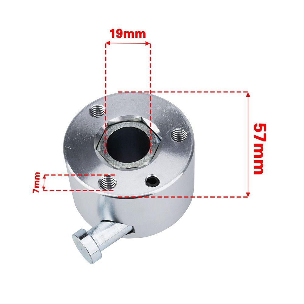 Stainless Steel Steering Wheel Quick Release 3/4 Axis Modified Steering Wheel Car Modification