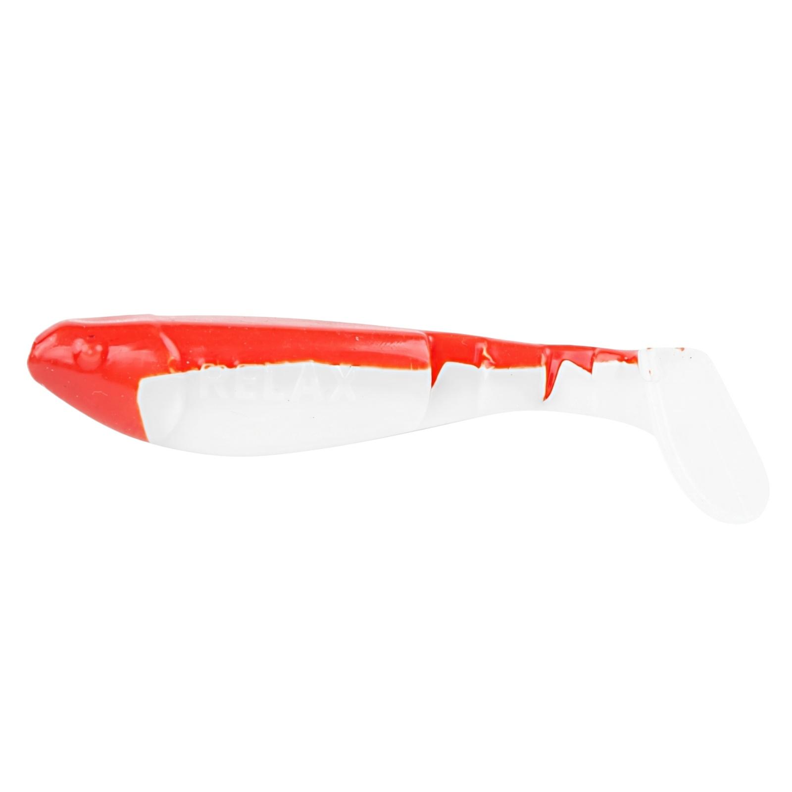 Two-Color Multi-Joint T-Tail Soft 7cm Sinking Fishing for Bass one size красный