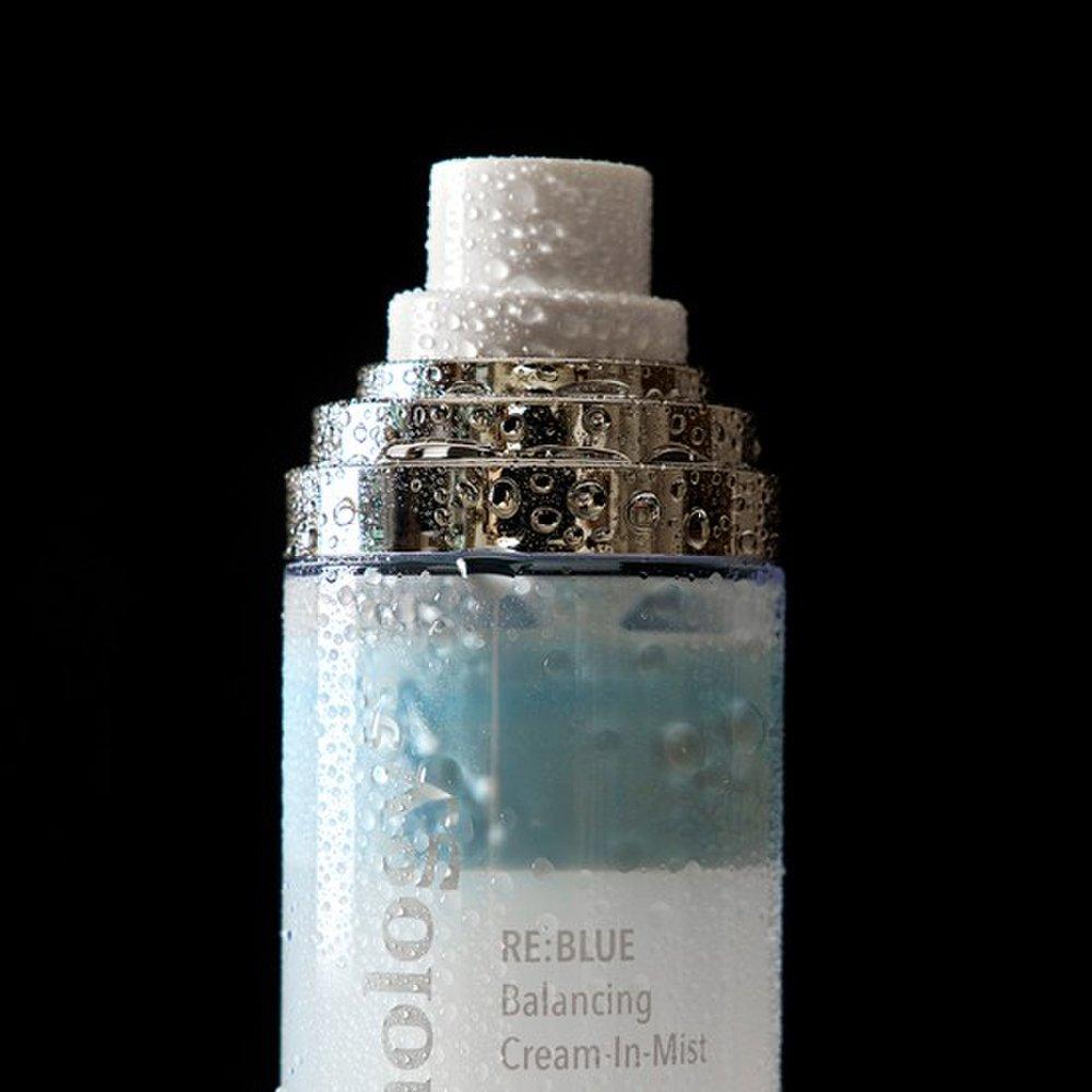 carenology Reblue Balancing Cream in Mist 120ml / 15-layer rapid soothing water film mist / cream mist