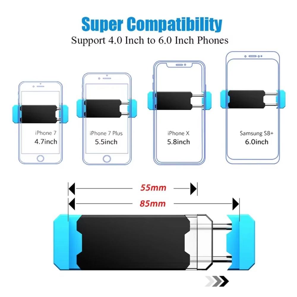 Car Phone Holder Universal Auto Mobile Phone Air Vent Clip Mount Cell Phone Stand GPS Support Bracket Car Holder For Smartphone