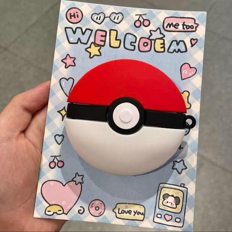 

Earphone Protective Case Silicone Niche Advanced Manite Easy Ear Ring Ultra Earphone Case Good-looking Personality Shatter-resistant Men and Women Box Lette Ear Ring ultra Elf Ball + Iron Hook