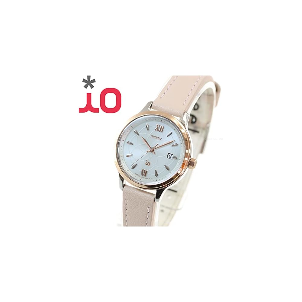 Orologio Solare Orient iO SOLAR, Made in Japan, con Garanzia del Produttore, RN-WG0416S, Da Donna, Bianco