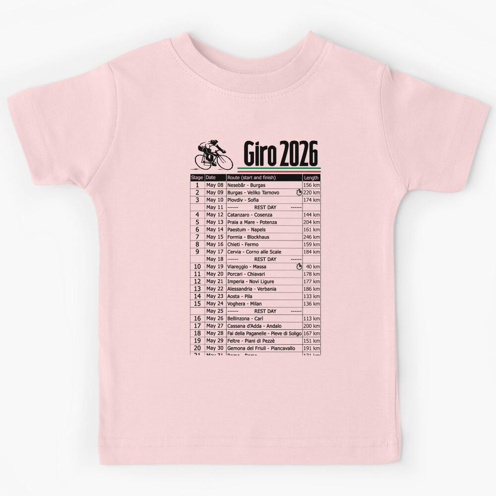 Giro d Italia 2026 Kids T-Shirt 100