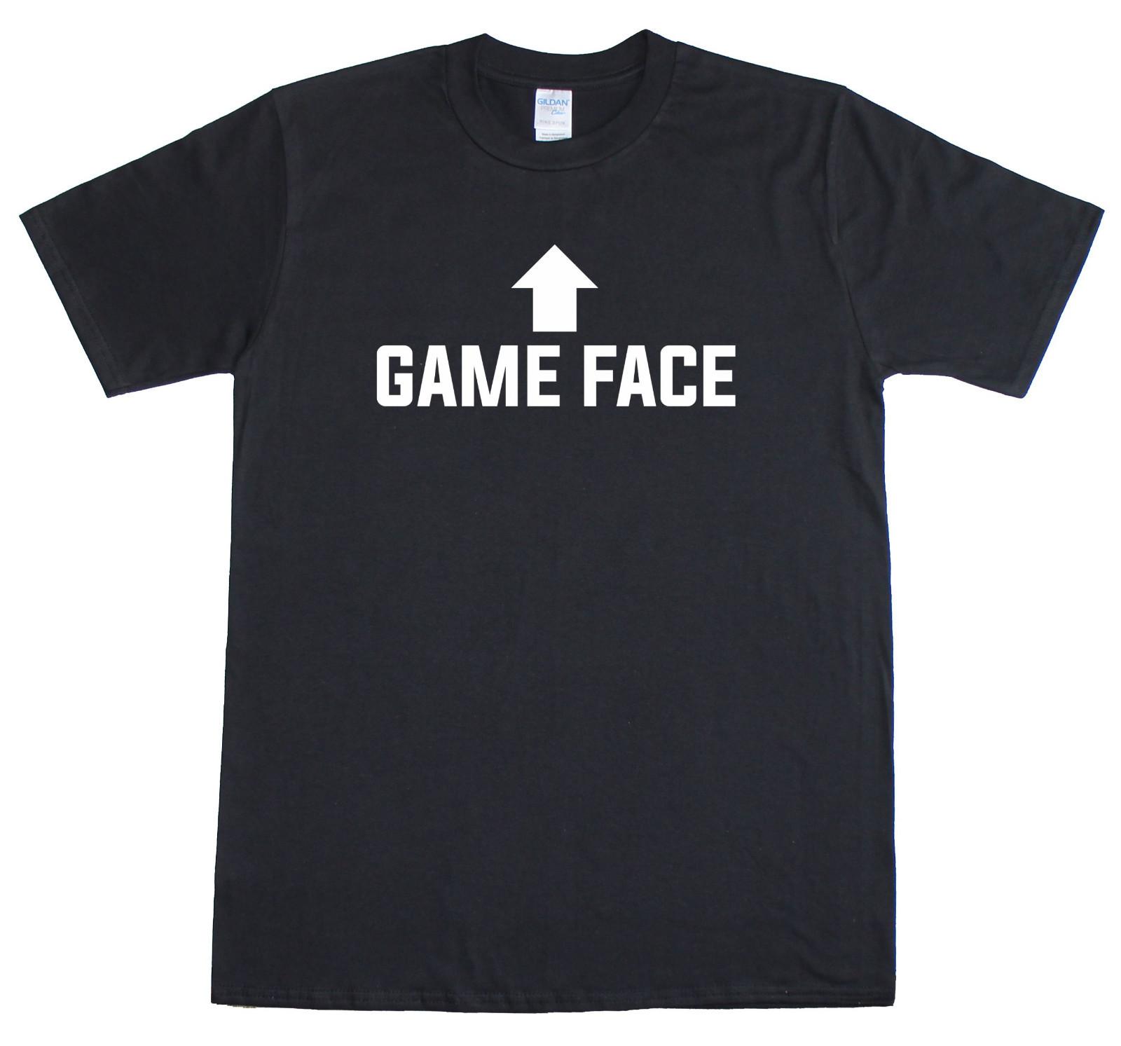 Game Face Gadget Nerd Geek Gamer Funny Mens Loose Fit Cotton T-Shirt M