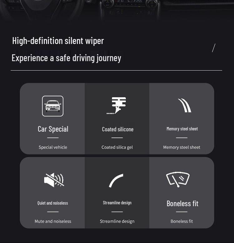 Great Wall Haval H2 Rahmenlose Leise Front- und Heckscheibenwischerblätter