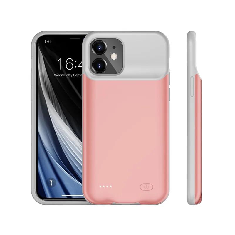 6000mAh Rechargeable Battery Mobile Phone Charger Cover Case for iPhone 12 Mini 5.4 Inch
