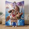 1pc, Moana Adventure Blanket Perfect for Home Decor, Couch Cover, Outdoor Use, Travel, Camping