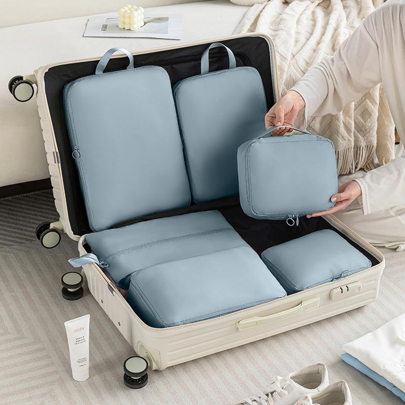 Travel Storage Set: Toiletries, Cosmetics, Clothes, Shoes & Digital Accessories Bag