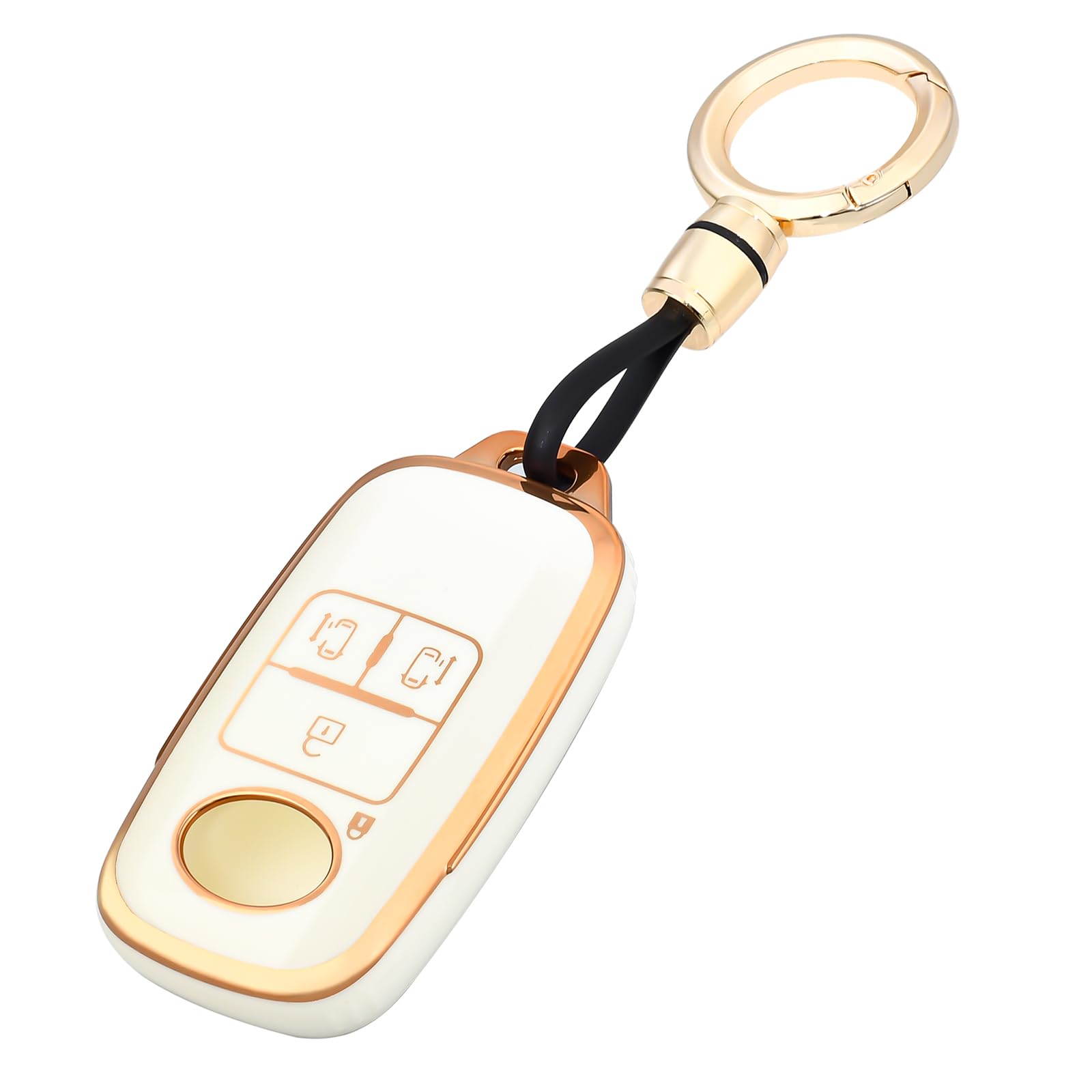 

OFFCURVE Чехол для ключа Daihatsu Toyota, Чехол для ключа, Премиальный ТПУ Чехол для смарт-ключа, Чехол для ключа, золотой