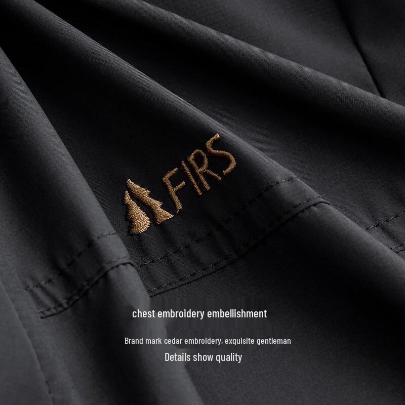 Shanshan Men's Padded Hooded Windproof Jacket