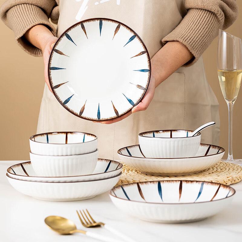 ZISIZ 7-inch Dinner Plate Set