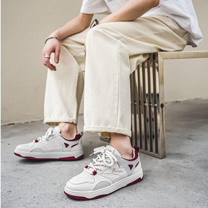 Fashion Men's Fashion Casual Sneakers Non Slip Comfortable Running Shoe Men's Flat Bottomed Breathable Vulcanized Shoe Zapatillas Hombre