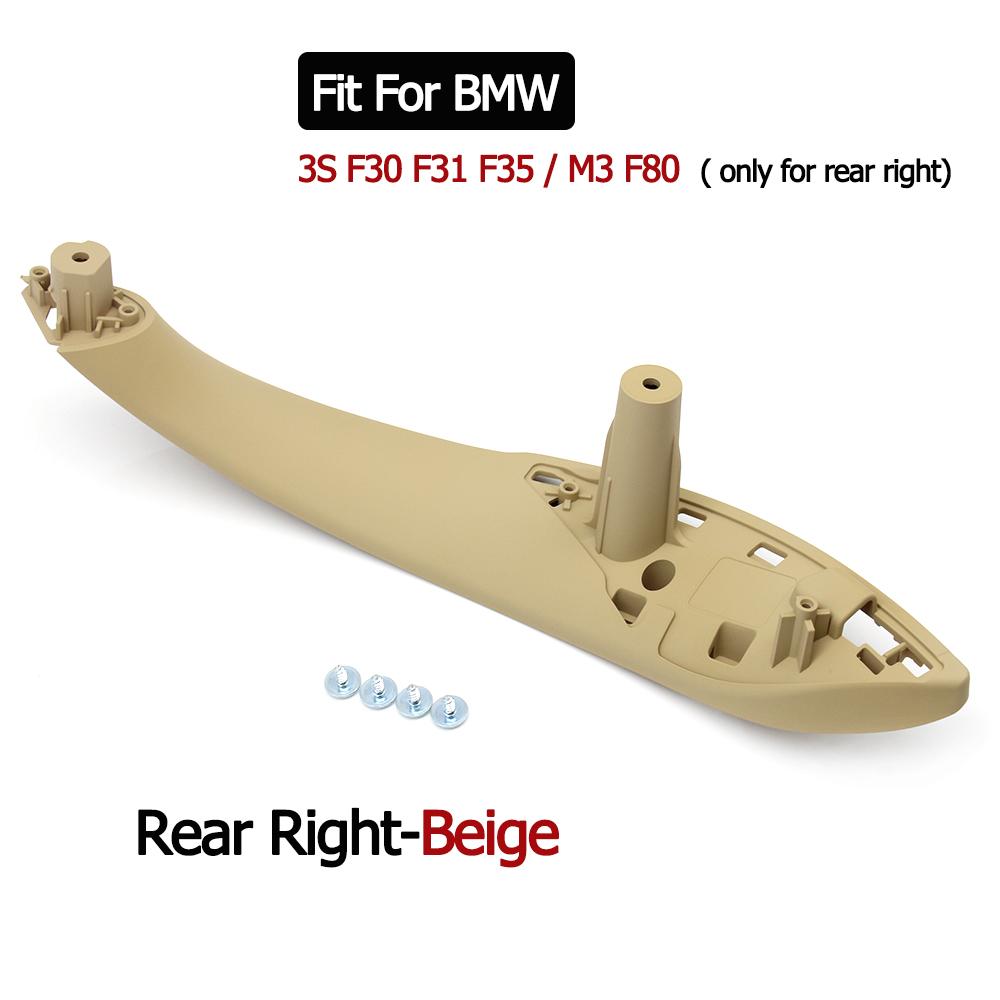 For BMW 3 Series 4S M3 M4 Front Rear Left Right Interior Door Handle Inside Panel Trim F30 F80 F31 F32 F33 F34 F35 F36 F82 F83