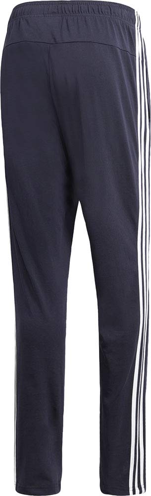Adidas CORE Single Jersey Tapered Legend Ink Size Size Men's 3-Stripes Pants, FSG25, F17/White (DU0457), J/S (Japan Small)